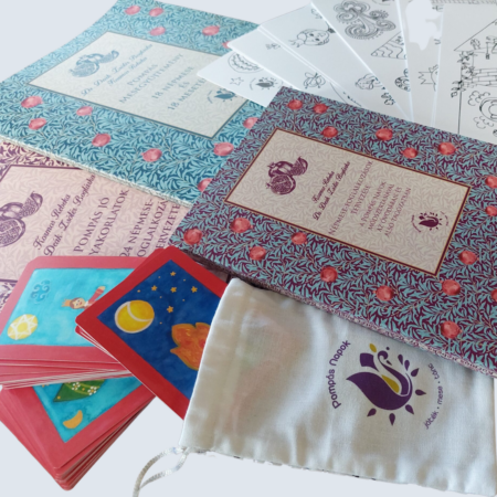 5 az 1-ben módszertani csomag: Módszertani könyv, Mesekártya, Mesegyűjtemény, Színezhető mesetérképek és Jó gyakorlatok