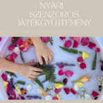 Nyári szenzoros játékgyűjtemény