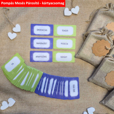 Pompás Mesés Párosító - 48 darabos kártyacsomag