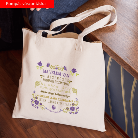Pompás vászontáska - a mesés mindennapokért - Mesehősök